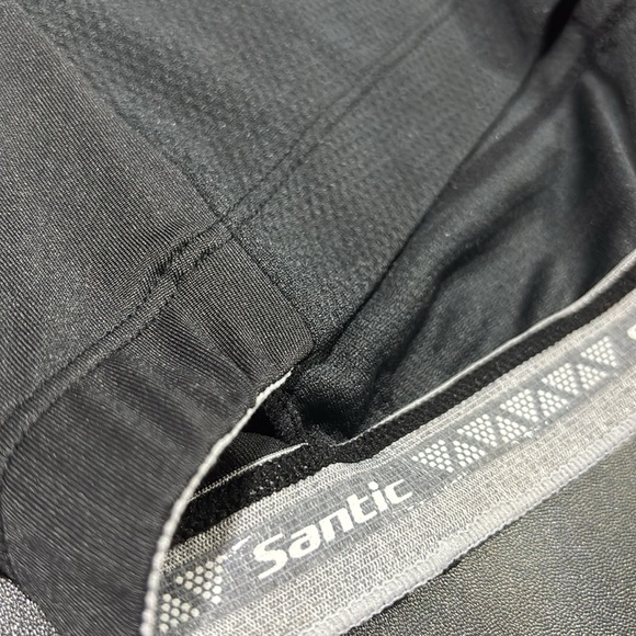 Santic Race Fit Cycling,full zip,3 rear pocket short sleeve,run,hike jersey - Picture 10 of 14